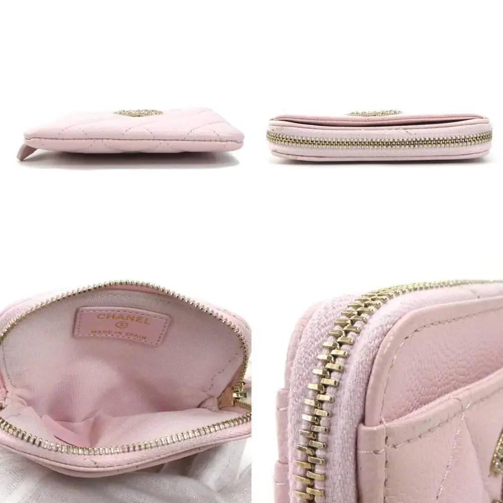 CHANEL pink caviar